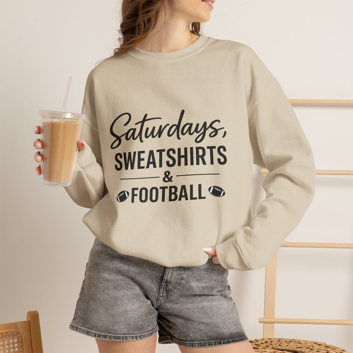 Saturdays Sweatshirts & Football Sweatshirt | Football Weekend Crewneck