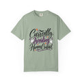 T-Shirt — "Currently Avoiding Human Contact" Halloween Graphic Tee