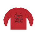 Crisp Air Messy Hair Don't Care Long Sleeve Tee