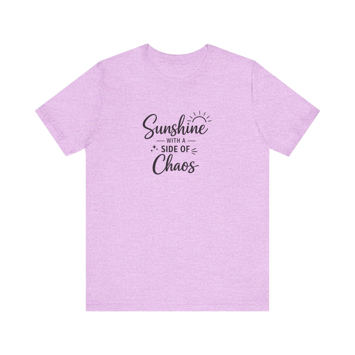 Sunshine with a Side of Chaos T-Shirt | Funny Script Tee