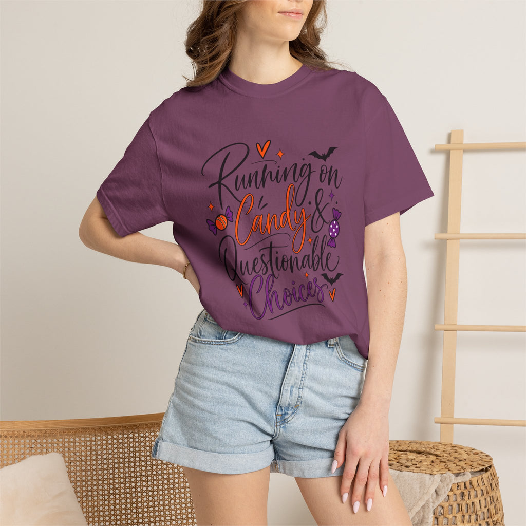 Running on Candy & Questionable Choices T-Shirt