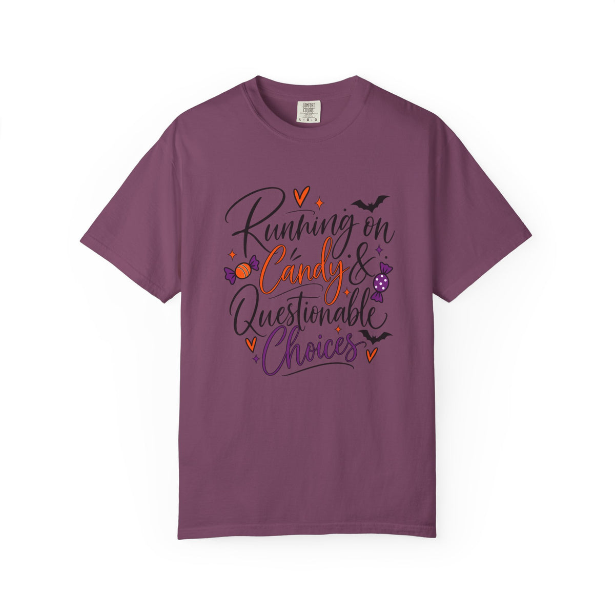Running on Candy & Questionable Choices T-Shirt