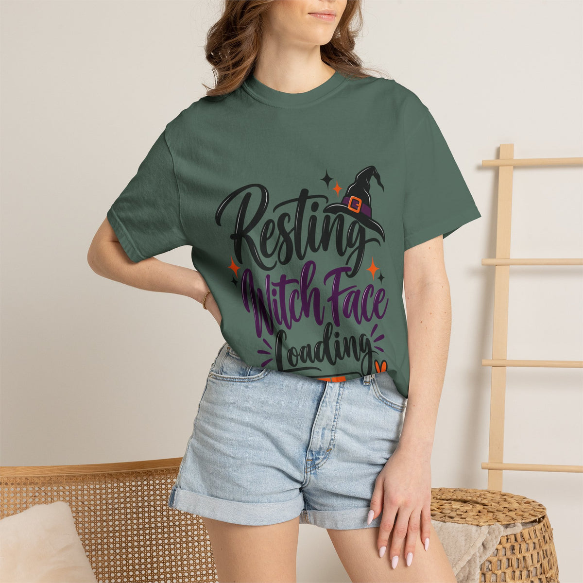 Resting Witch Face Loading T-Shirt