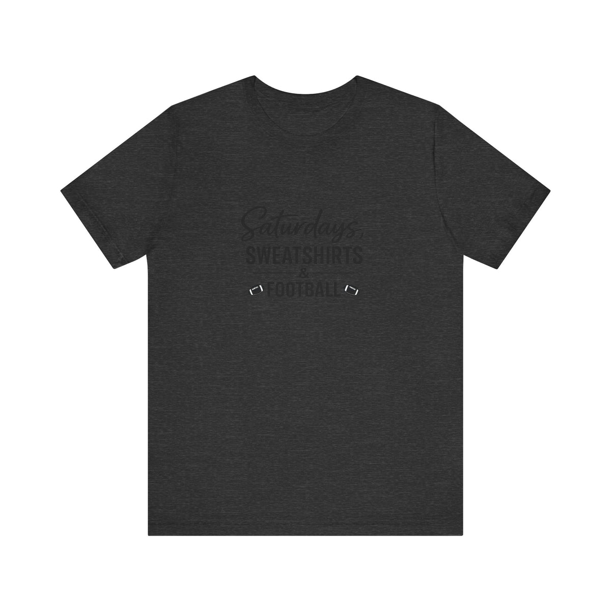 Saturdays Sweatshirts & Football T-Shirt | Football Mom Tee, Game Day Shirt