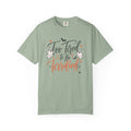 Too Tired to Be Terrified T-Shirt — Cute Halloween Ghost Tee