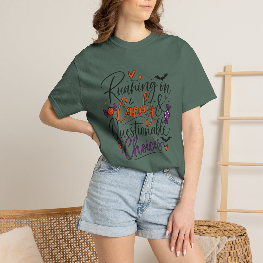 Running on Candy & Questionable Choices T-Shirt