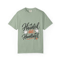 Haunted But Handling It T-Shirt — Cute Halloween Ghost Graphic Tee