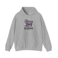 Halloween Hoodie "Here for the Boos & Bad Decisions" – Funny Spooky Party Sweatshirt