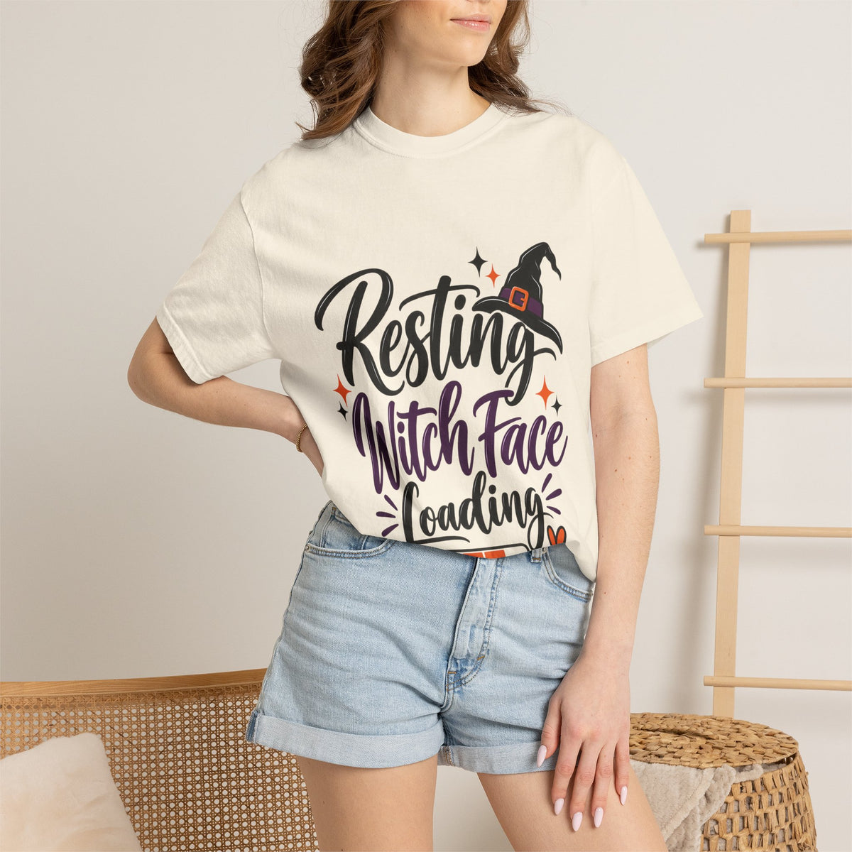 Resting Witch Face Loading T-Shirt