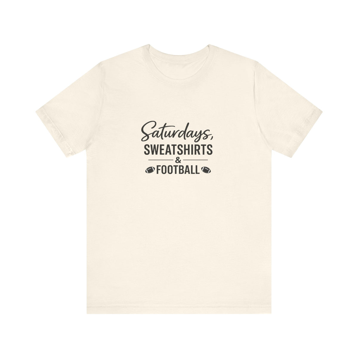 Saturdays Sweatshirts & Football T-Shirt | Football Mom Tee, Game Day Shirt