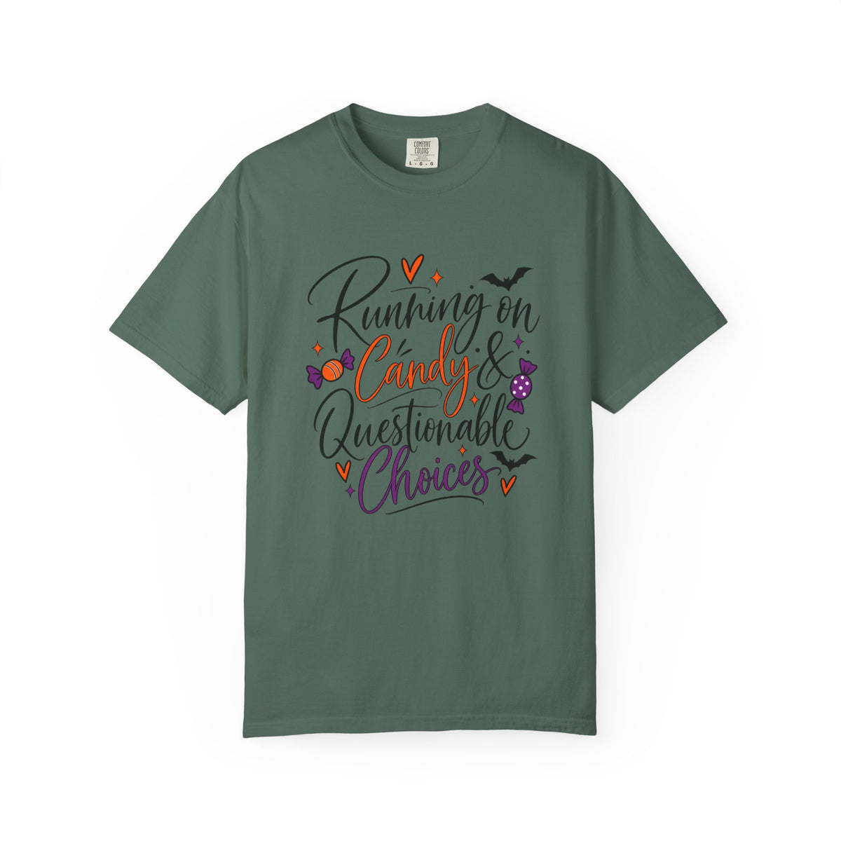 Running on Candy & Questionable Choices T-Shirt