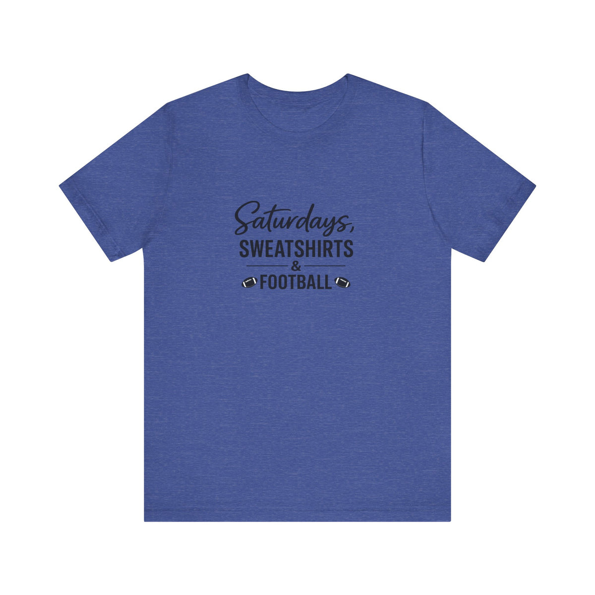 Saturdays Sweatshirts & Football T-Shirt | Football Mom Tee, Game Day Shirt